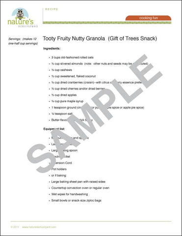 Tooty Fruity Nutty Granola